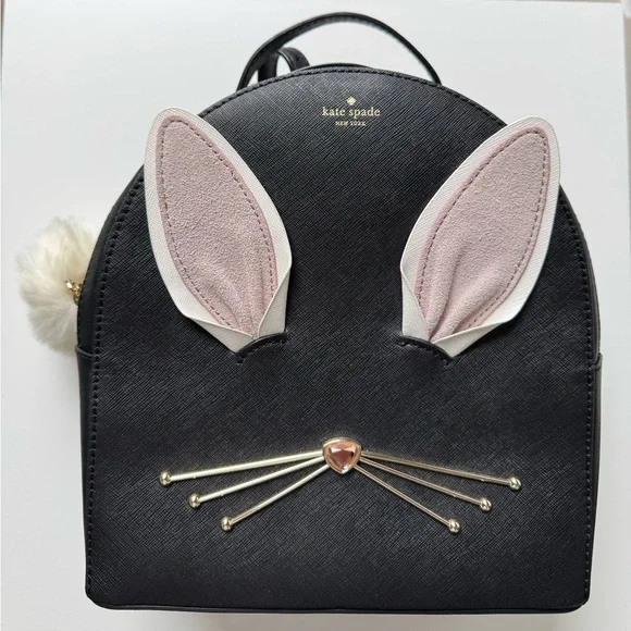 Never used, Kate Spade ‘Hop to It’ Rabbit Mini Backpack - Picture 2 of 13